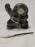BEKOA Inuit Carved Soapstone Eskimo Hunter