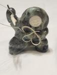 BEKOA Inuit Carved Soapstone Eskimo Hunter