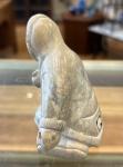 Chupak Juneau Signed Soapstone Eskimo Hunter Carving