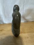 Hand-Carved Soapstone Thinking Man Statue