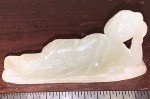 Chinese Soapstone Reclining Figure Statue 3.2