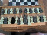 Chinese Soapstone Chess Piece Replacement Figures