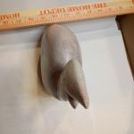 Hand-Carved Vintage Soapstone Bird Sculpture 9.5"x6.5
