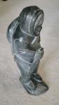 Large Inuit Soapstone Carving by Levi Smith