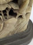 Antique Chinese Soapstone Mountain Scholar Carving