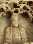 Antique Chinese Soapstone Mountain Scholar Carving