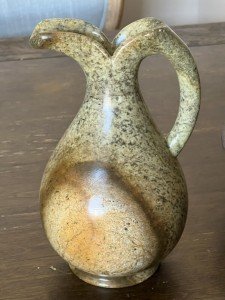 Vintage Chinese Soapstone Water Pitcher