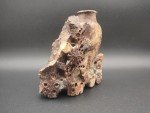 Hand Carved Vintage Chinese Soapstone Vase Sculpture