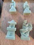 Chinese Soapstone Chess Piece Replacement Figures