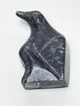 Inuit Carved Soapstone Bird Figurine from Canada