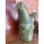 Bobby Nakoolak Inuit Soapstone Seal Sculpture