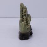 Chinese Soapstone Village Landscape Carving Sculpture