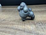 Inuit Soapstone Poodle Carving - Vintage Design