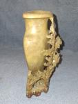Vintage Chinese Soapstone Vase Sculpture, 8 Inches Tall