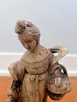 Mid-Century Chinese Soapstone Immortal Figure