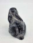 Soapstone Rabbit Carving - Handmade in Canada 2.25