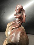 Rare Chinese Soapstone Carving: Water Buffalo Girl