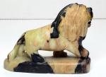 Chinese Lion Soapstone Carving, 3.25x2.5 inches
