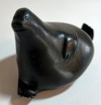 Vintage Inuit Soapstone Seal Sculpture Art