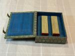 Vintage Chinese Soapstone Chops Seals with Case