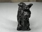1970s Vintage Soapstone Squirrel Figurine Sculpture