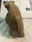 3" Hand Carved Soapstone Polar Bear Figure