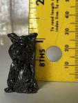1970s Vintage Soapstone Squirrel Figurine Sculpture