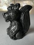 1970s Vintage Soapstone Squirrel Figurine Sculpture
