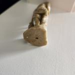 Chinese Soapstone Fisherman Figurine 5" Tall