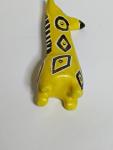 Yellow Soapstone Giraffe Figurine – Hand Carved