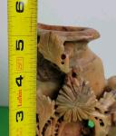 Vintage 5" Soapstone Double Vase Sculpture