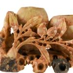 Soapstone Double Vase Chinese Carving Sculpture