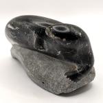 Vintage Inuit Soapstone Seal Carving Sculpture