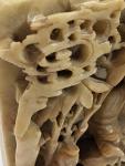 Antique Chinese Soapstone Mountain Scholar Carving
