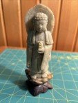 Vintage Chinese Soapstone Guanyin Figurine