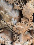 Vintage Hand-Carved Soapstone Floral Vase