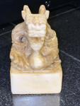 Chinese Dragon Soapstone Figurine - 3.5" Tall