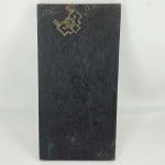 Vintage Floral Soapstone Wall Hanging from Hong Kong