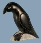 Inuit Soapstone Arctic Sea Bird Carving