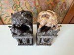 Chinese Soapstone Carvings: Ram and Deer Seals
