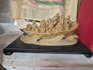 Chinese Soapstone Carving: Eight Immortals Sculpture
