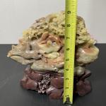 Natural Soapstone Zodiac Animal Carving Statue