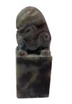 Vintage Chinese Soapstone Foo Dog Seal 3.5” Tall