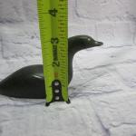 Inuit Soapstone Goose Sculpture for Home Decor
