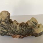 Hand-Carved Chinese Soapstone Mountain Village Art