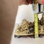 Hand-Carved Chinese Soapstone Mountain Village Art