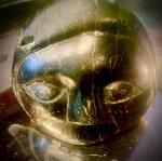 Inuit Soapstone Carving Woman's Head 1986