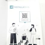 Elenker All-Terrain 10" Rollator Walker with Padded Seat Backrest Senior 300 lb