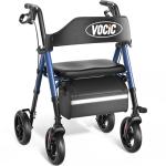 VOCIC Ultralight Rollator Walker with Seat