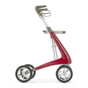 byACRE Carbon Ultralight Rollator - 4.8 kg - Red